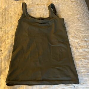 Bordeaux Seamless Women's Olive Green Tank Top